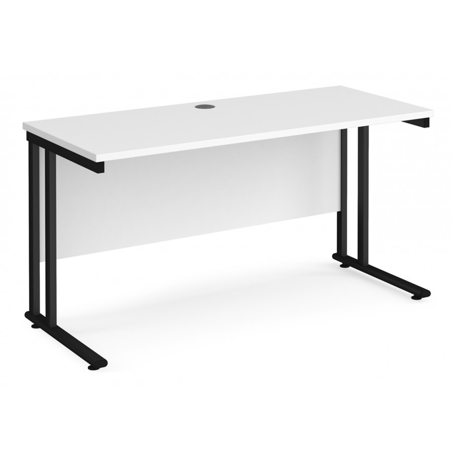 Maestro 600mm Deep Straight Office Desk